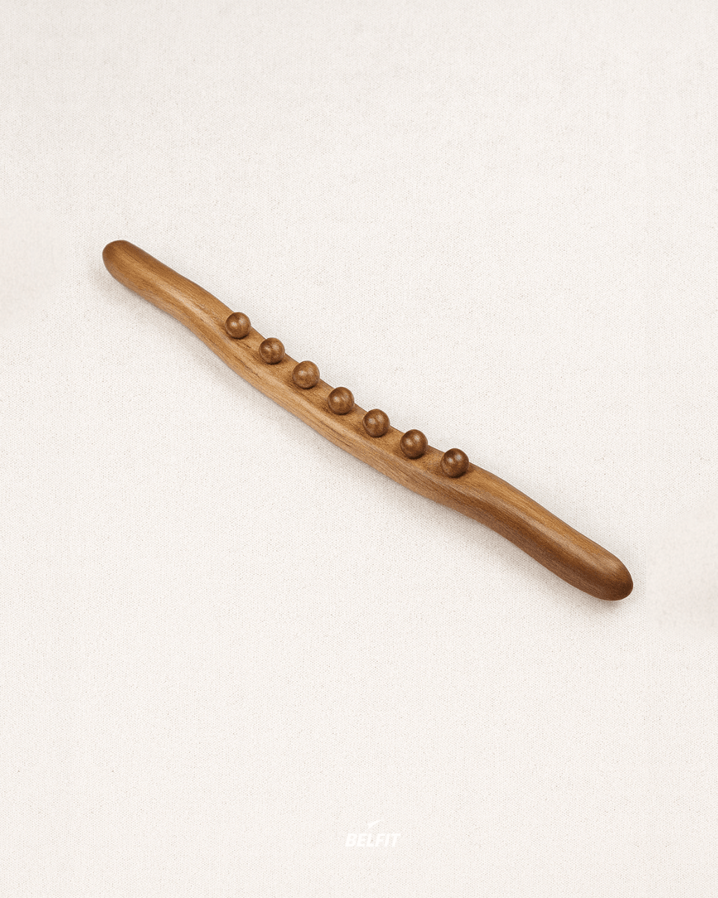 Bâton de Massage Anti-Cellulite en Bois Bois clair