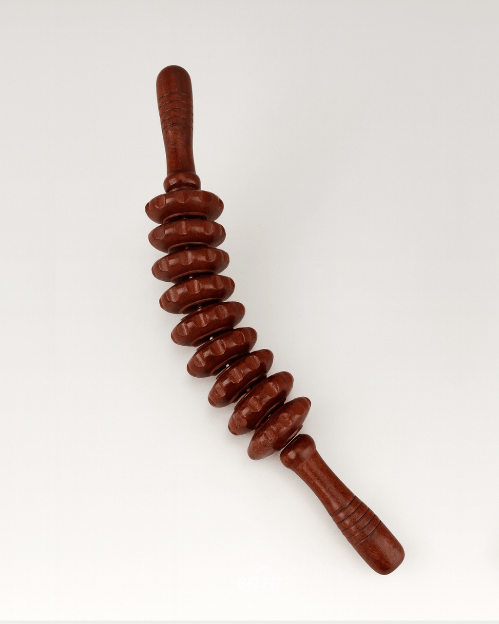 🎁 Rouleau de Massage Anti-Cellulite en Bois (30% off) Bois foncé incurvé