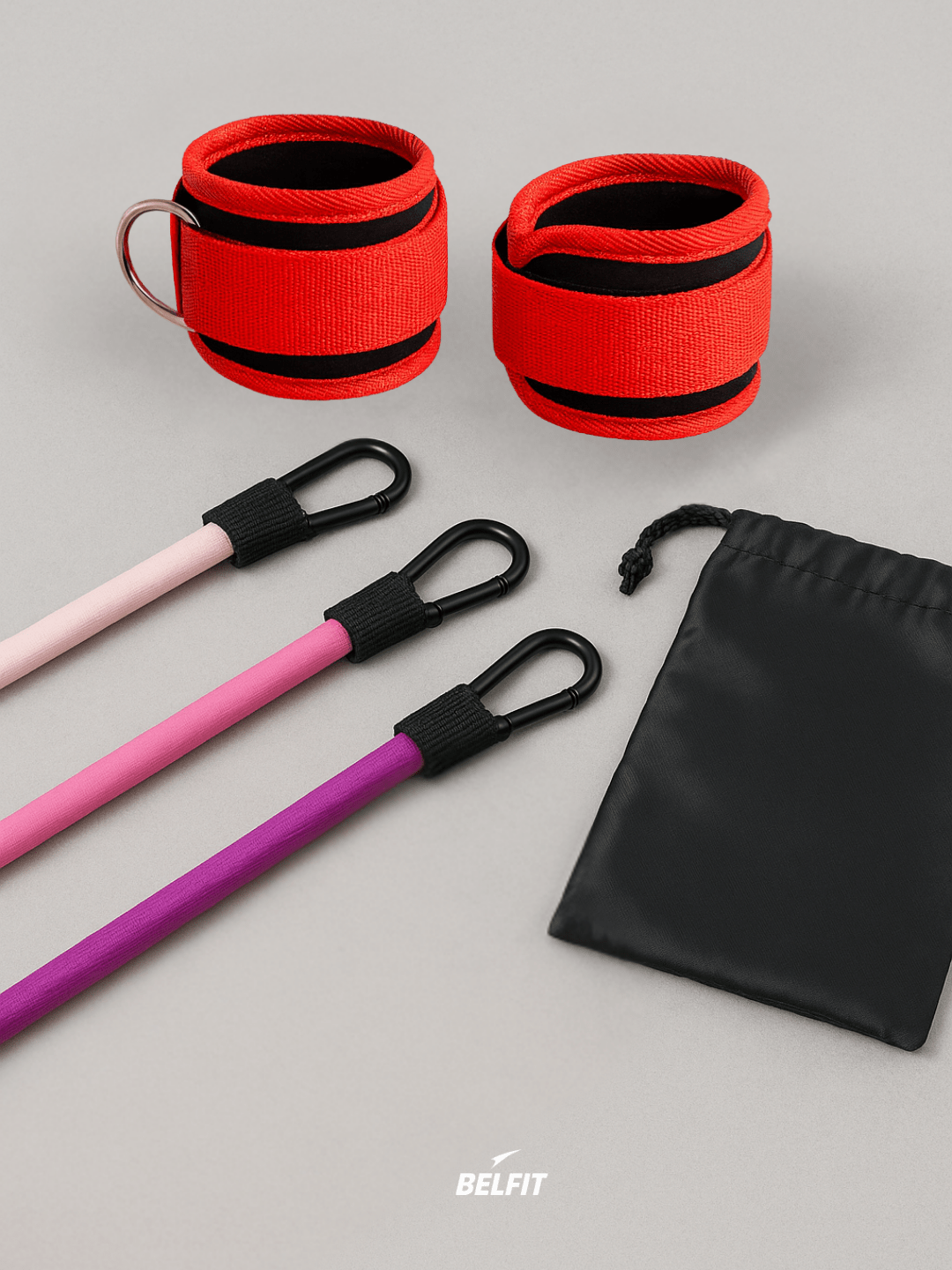 🎁 Kit élastiques - BootyPro (30% off) Rouge